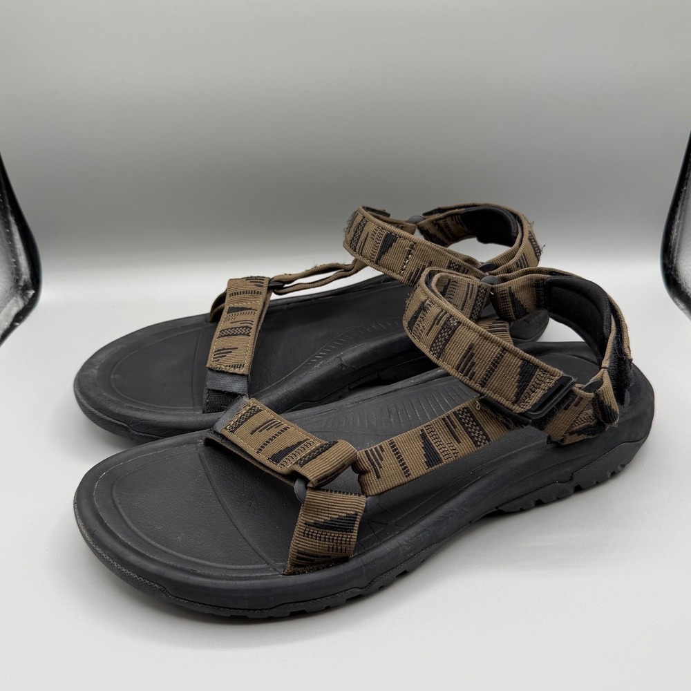 Teva Terra Fi 5 Universal Mens Sandals Brown Black Geometric 1019234 Size 11